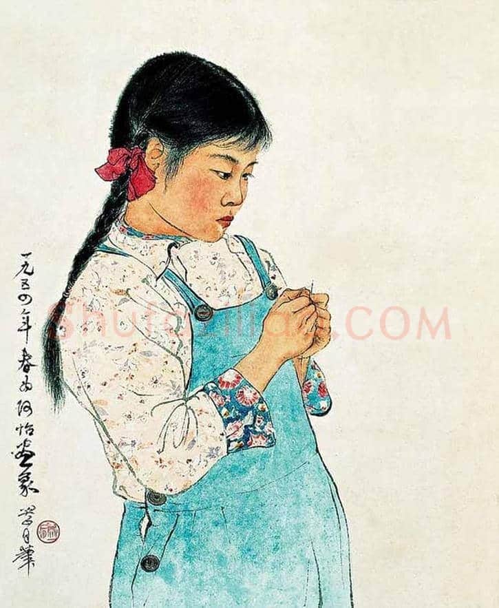 关山月人物画欣赏及拍卖 | 书画文摘