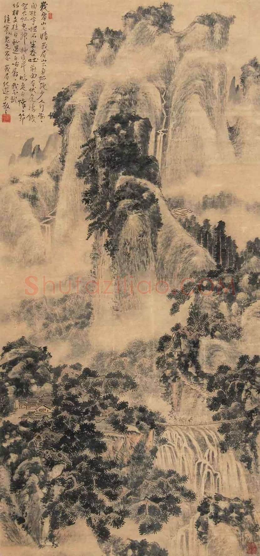 林散之山水作品欣赏及拍卖价格 | 书画知识