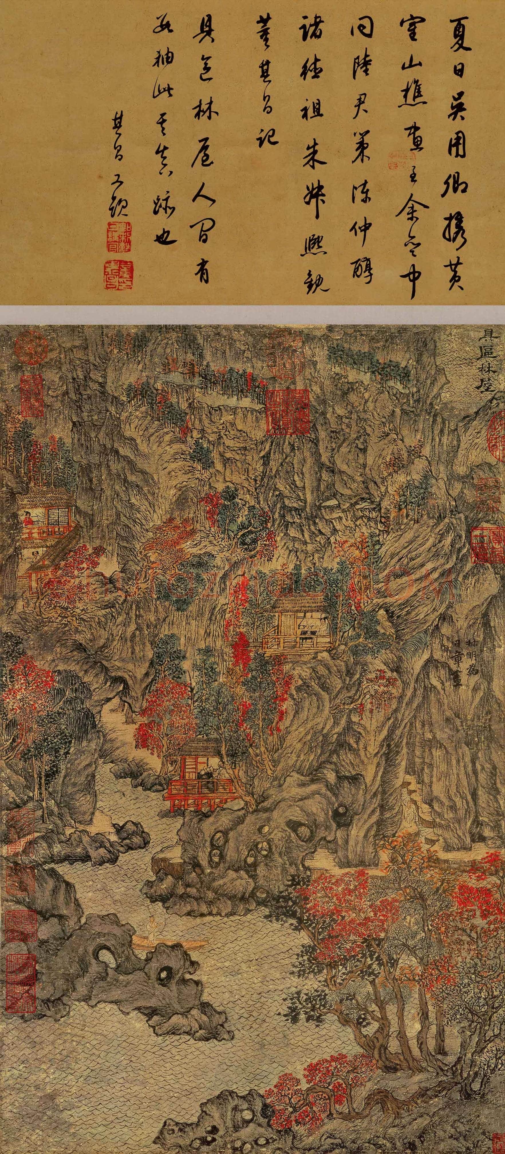 王蒙作品高清大图欣赏 | 著名国画鉴赏