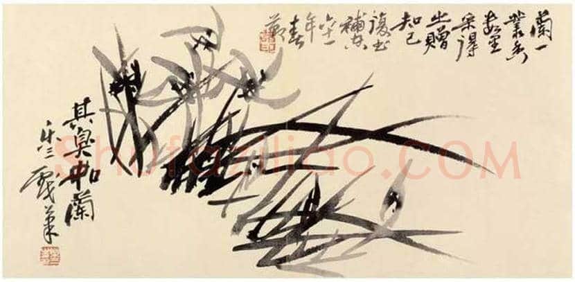 诸乐三国画作品欣赏 | 书画百科