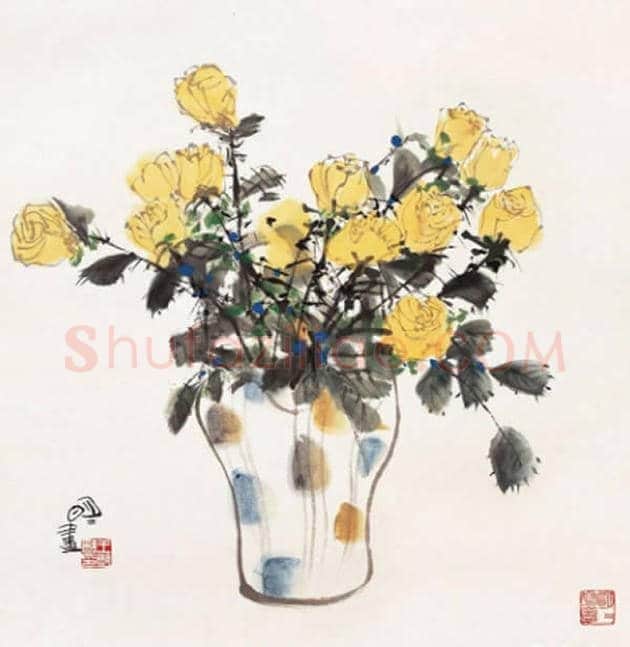 王明明花鸟作品欣赏 | 书画学堂
