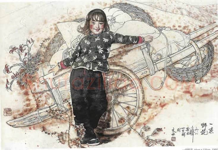刘文西作品欣赏丨一文看懂刘文西 | 书画文摘