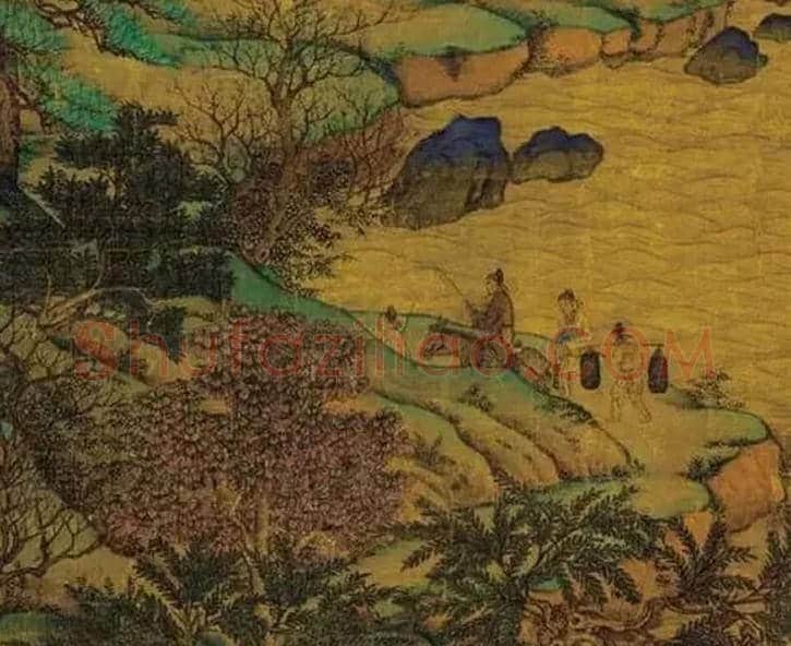 金碧山水代表人物李思训李昭道父子 | 书画学堂