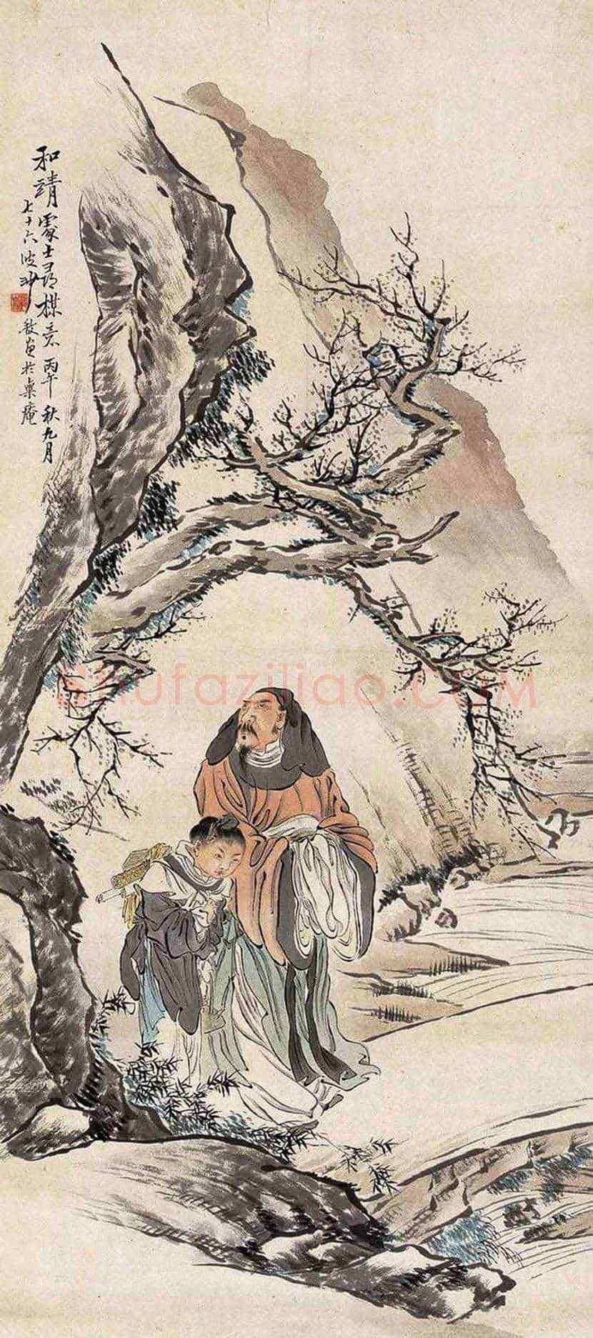 沙馥人物画欣赏 | 书画常识