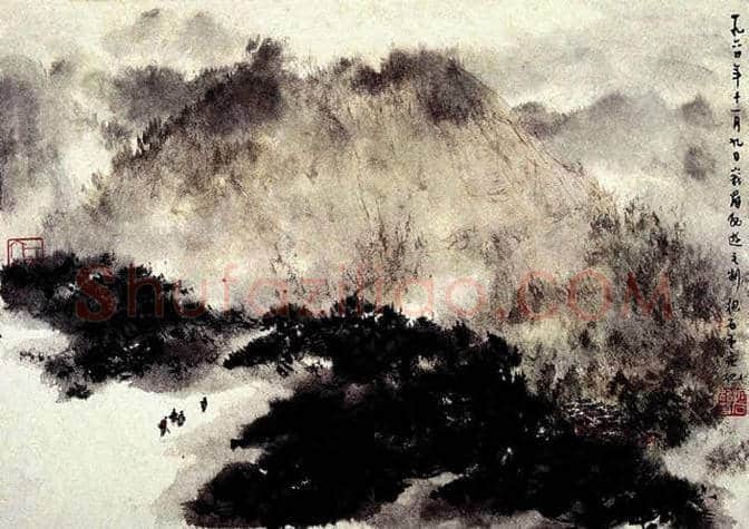 傅抱石山水画高清大图，美醉了！ | 书画科普