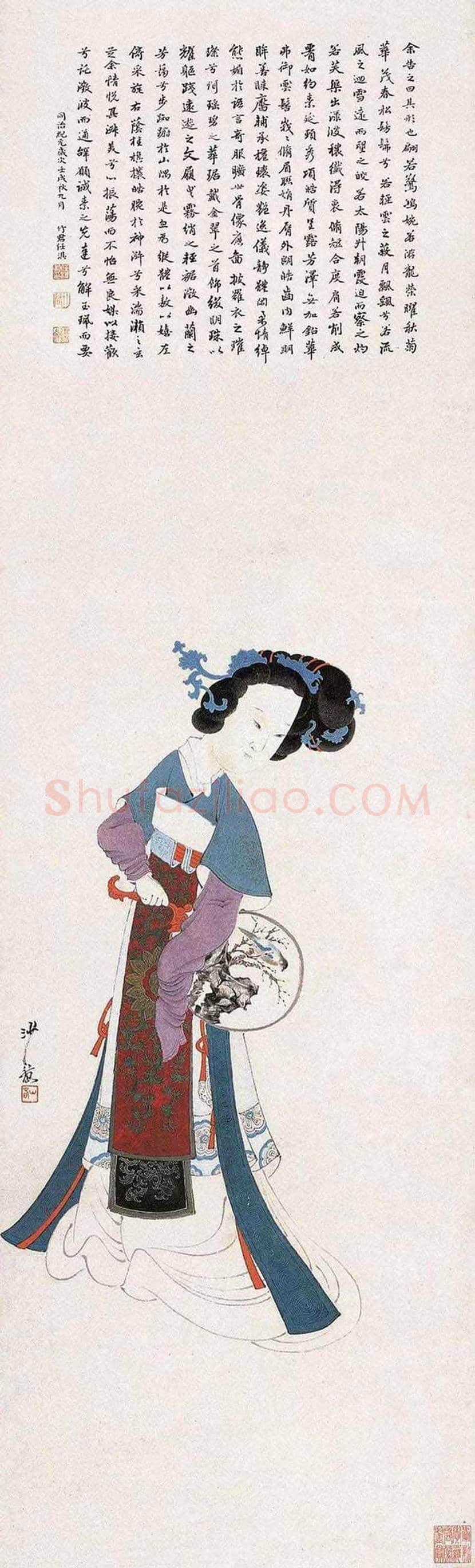 沙馥人物画欣赏 | 书画常识