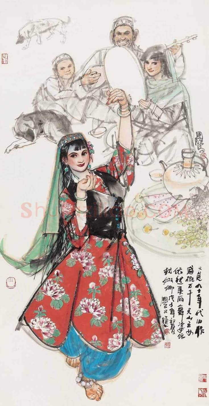 史国良新疆风情人物画拍卖情况 | 书画文摘