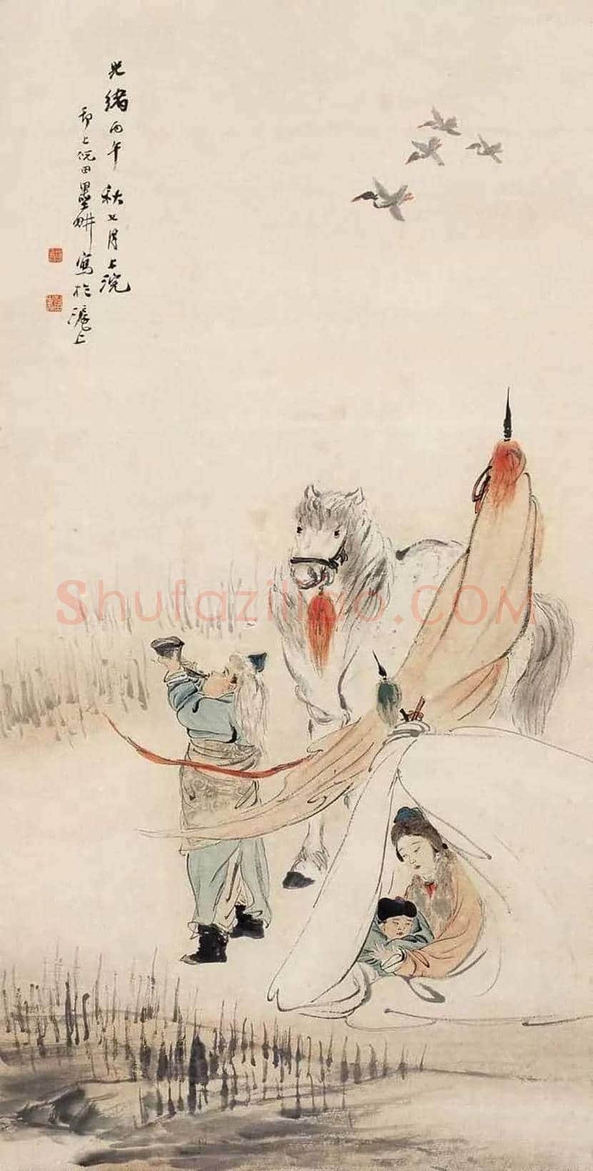 晚清画家｜倪田作品欣赏 | 书画学堂