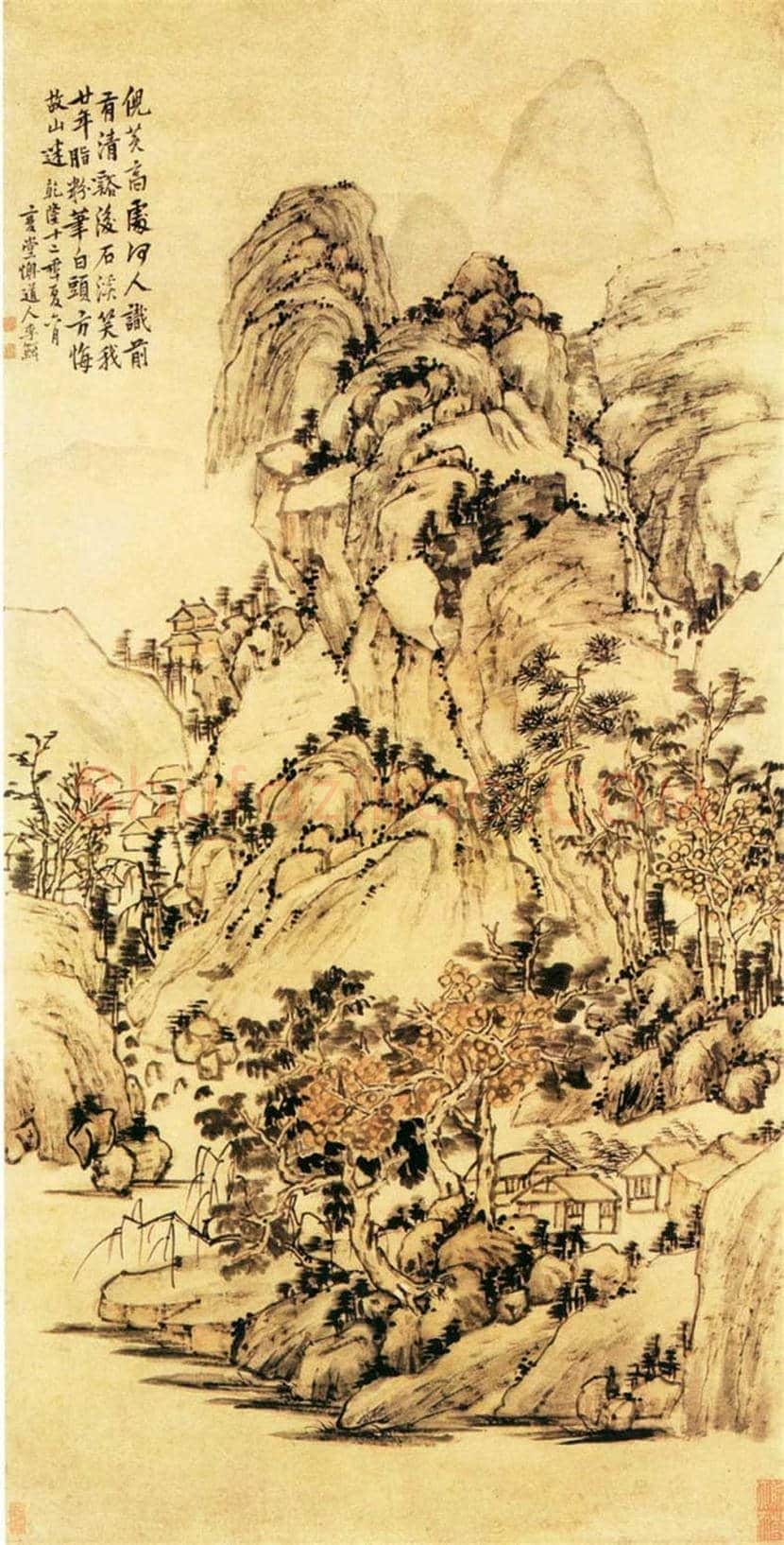 清代李鱓绘画作品欣赏 | 书画知识