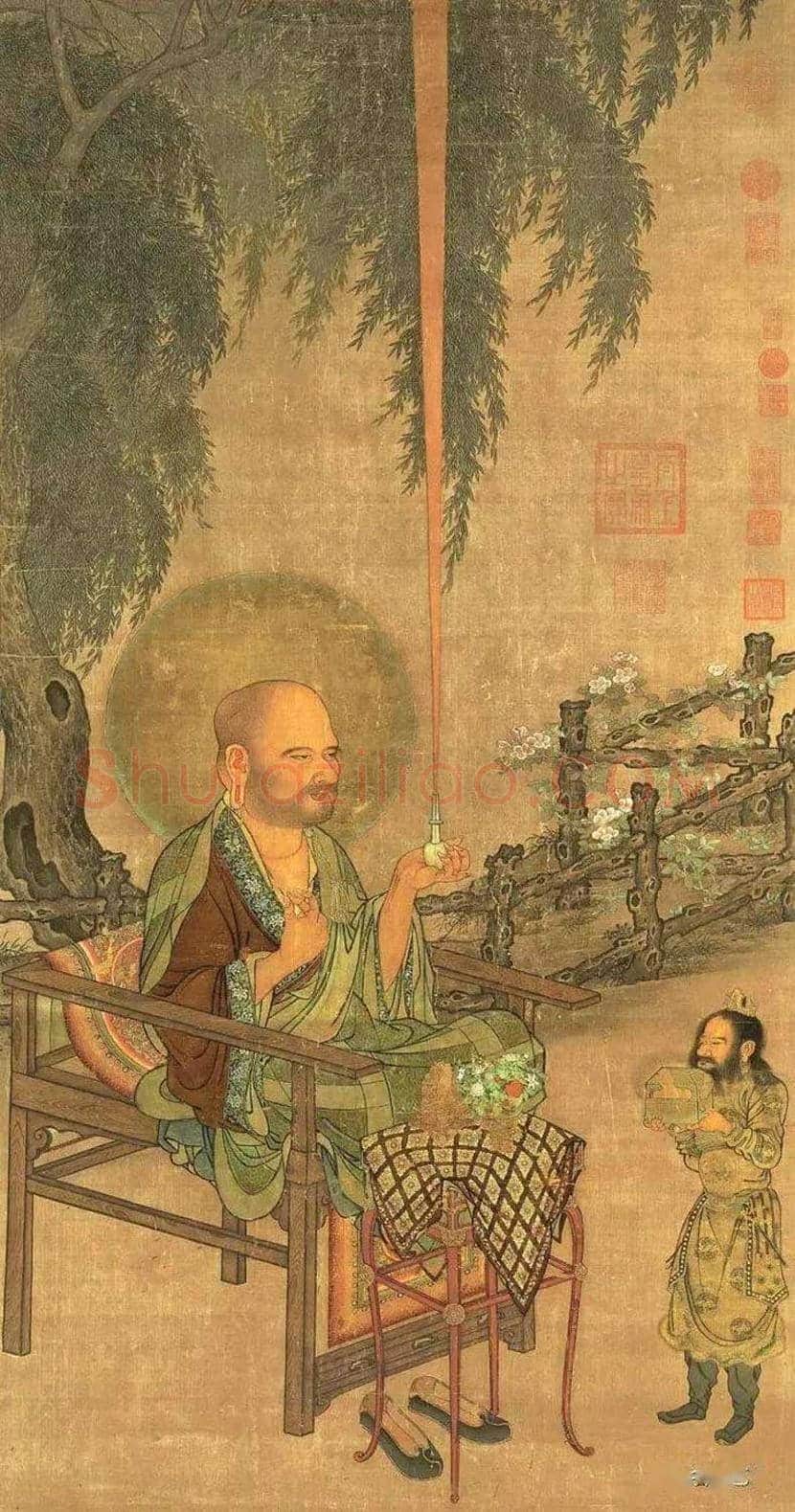刘松年《罗汉图》欣赏 | 书画讲解
