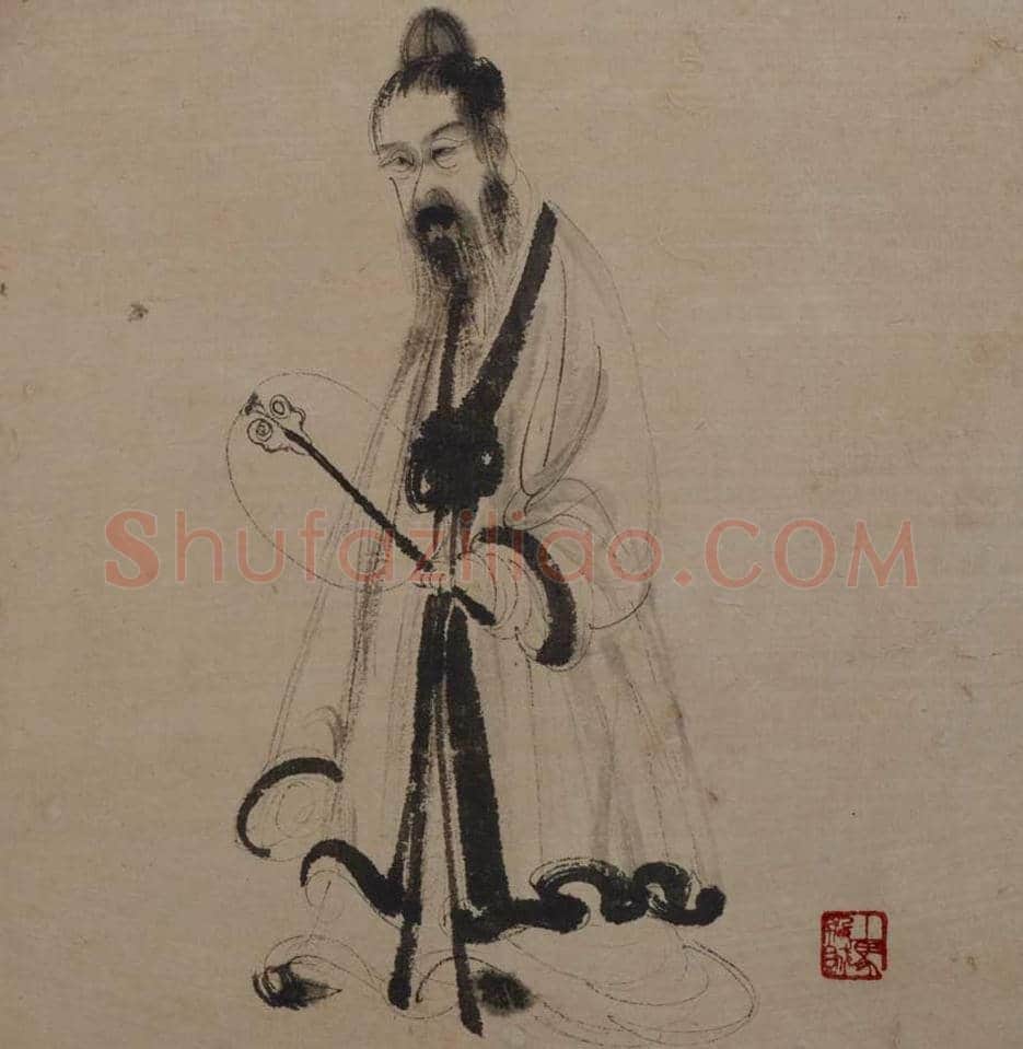 傅抱石《人物册页》图赏 | 著名国画欣赏
