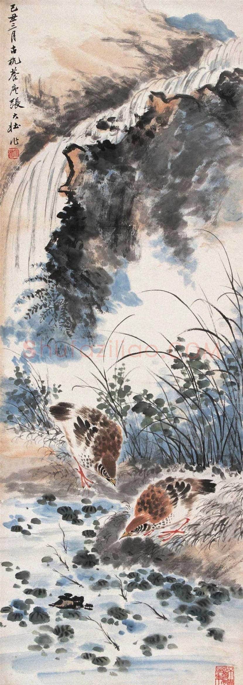 张大壮花鸟画作品欣赏 | 书画文摘
