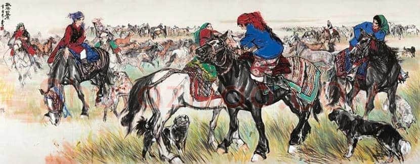 黄胄最贵作品都有哪些? | 书画文摘