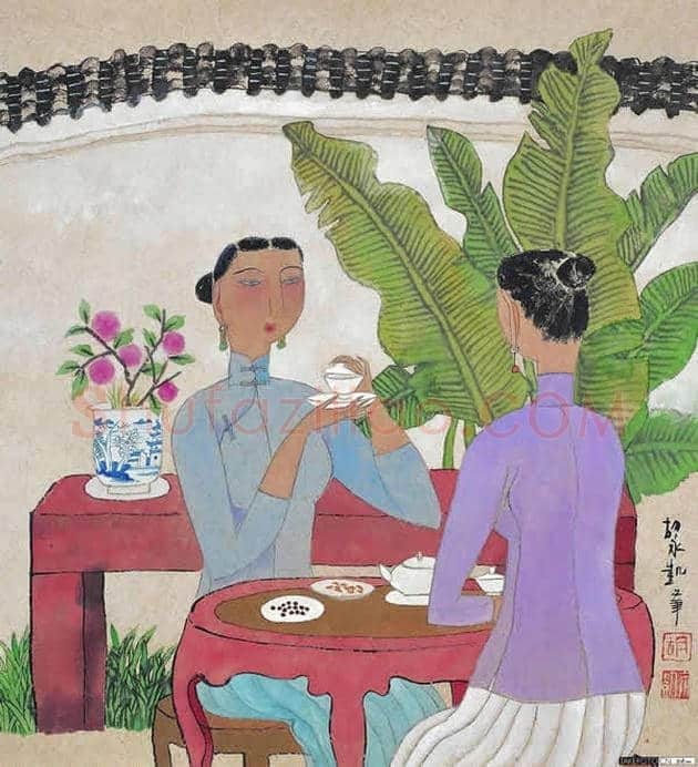 胡永凯作品欣赏-美人依旧 | 书画文摘