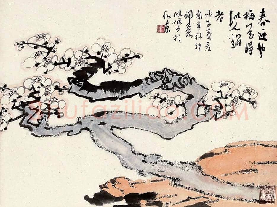 陆俨少梅花作品欣赏 | 书画知识
