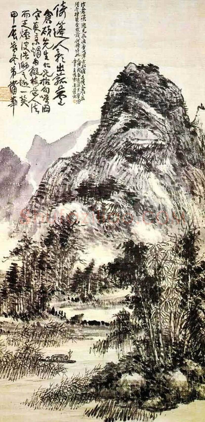 蒲华作品欣赏 | 书画资料