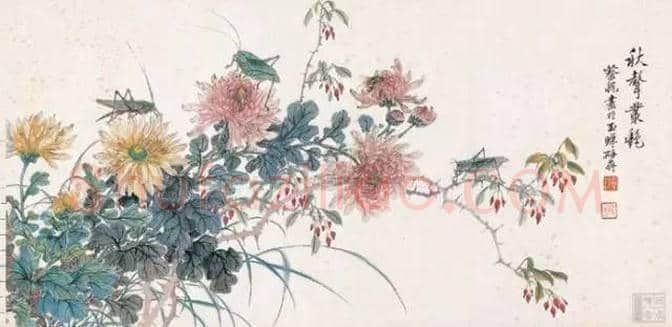 近现代名家画菊48幅！（值得收藏） | 书画知识