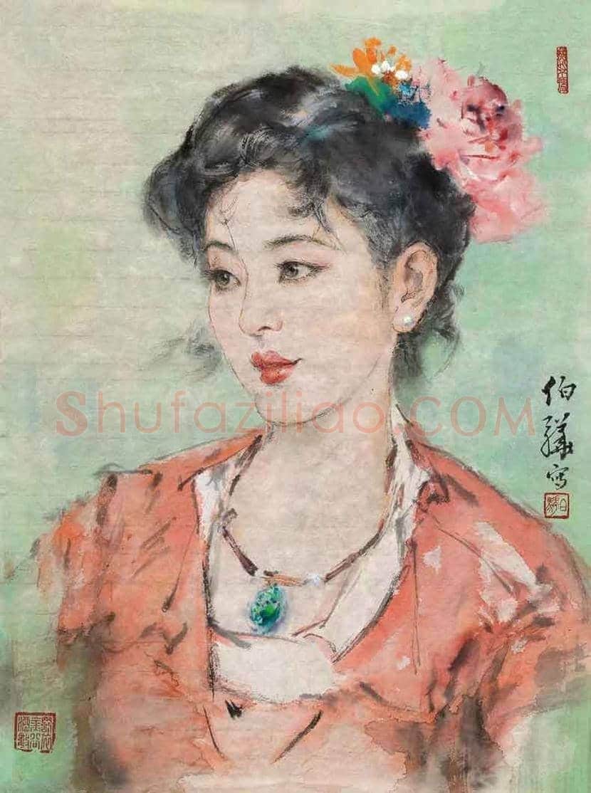白伯骅笔下的美女 | 书画科普