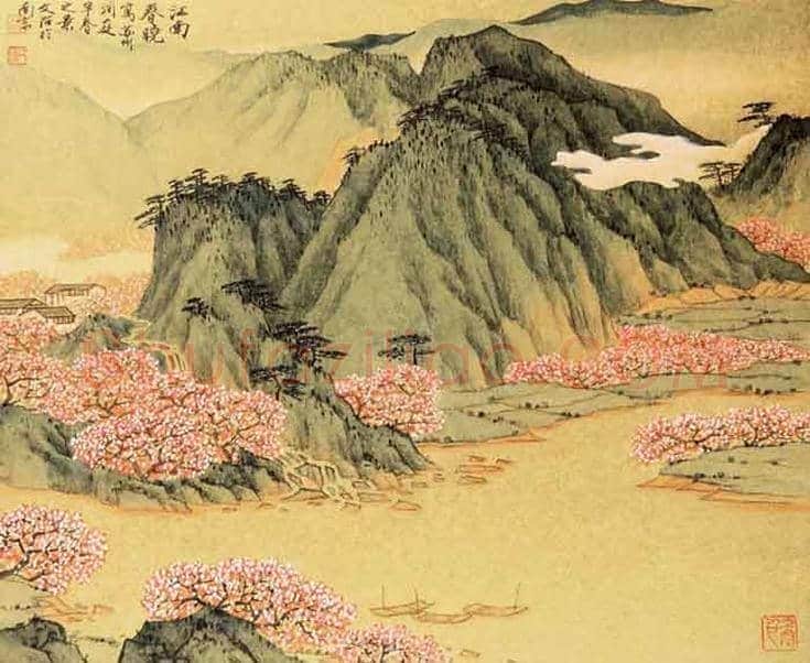宋文治泼彩山水令人沉醉，可媲美张大千！ | 书画讲解
