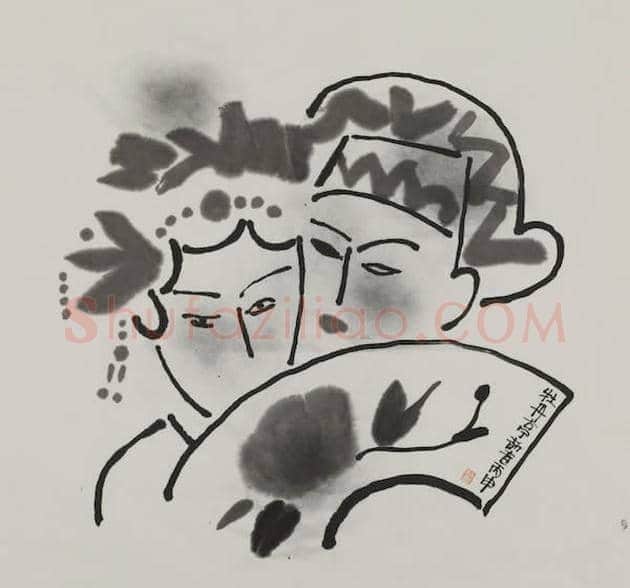 戏曲人物画名家画作 | 书画学堂