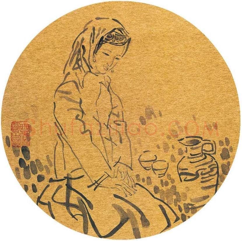 吴山明人物画作品欣赏 | 书画学堂