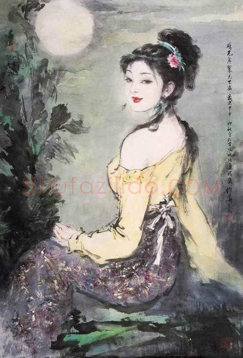 白伯骅笔下的美女 | 书画科普