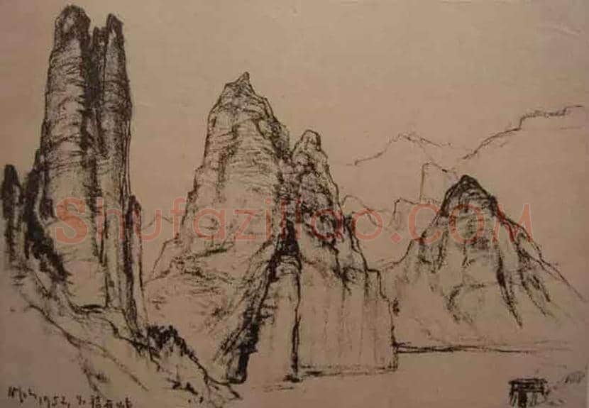 吴作人手稿,功力深厚 | 书画知识