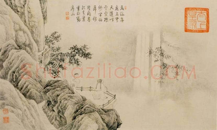 唐寅山水人物画（高清大图） | 传世国画作品