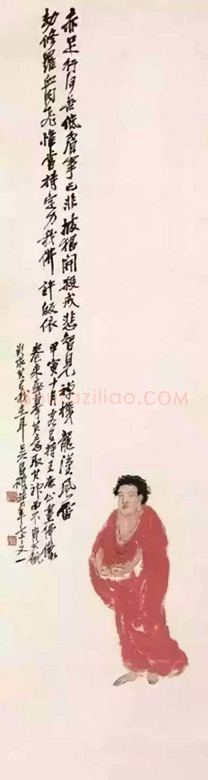 吴昌硕人物画欣赏 | 书画资料