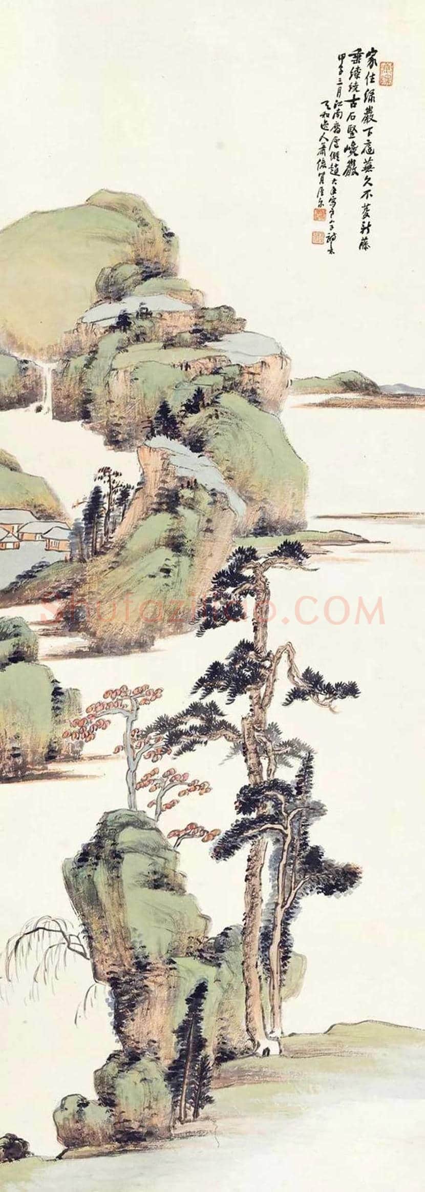 萧俊贤山水画欣赏 | 书画常识