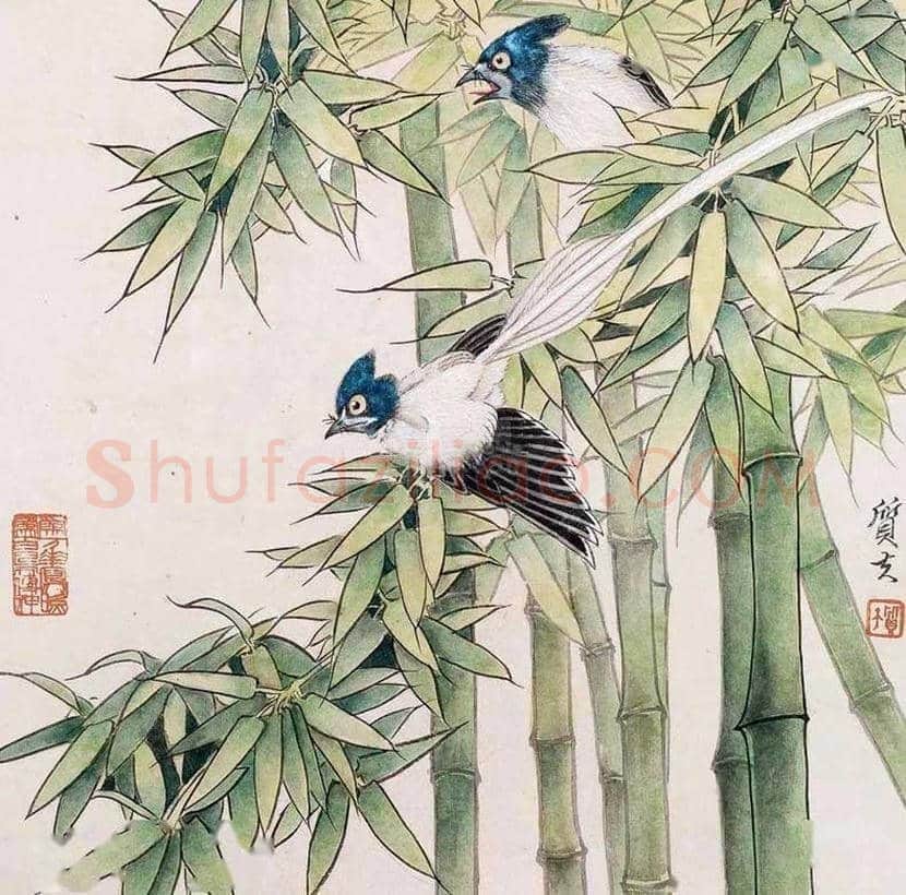 钟质夫花鸟画作品欣赏 | 书画文摘