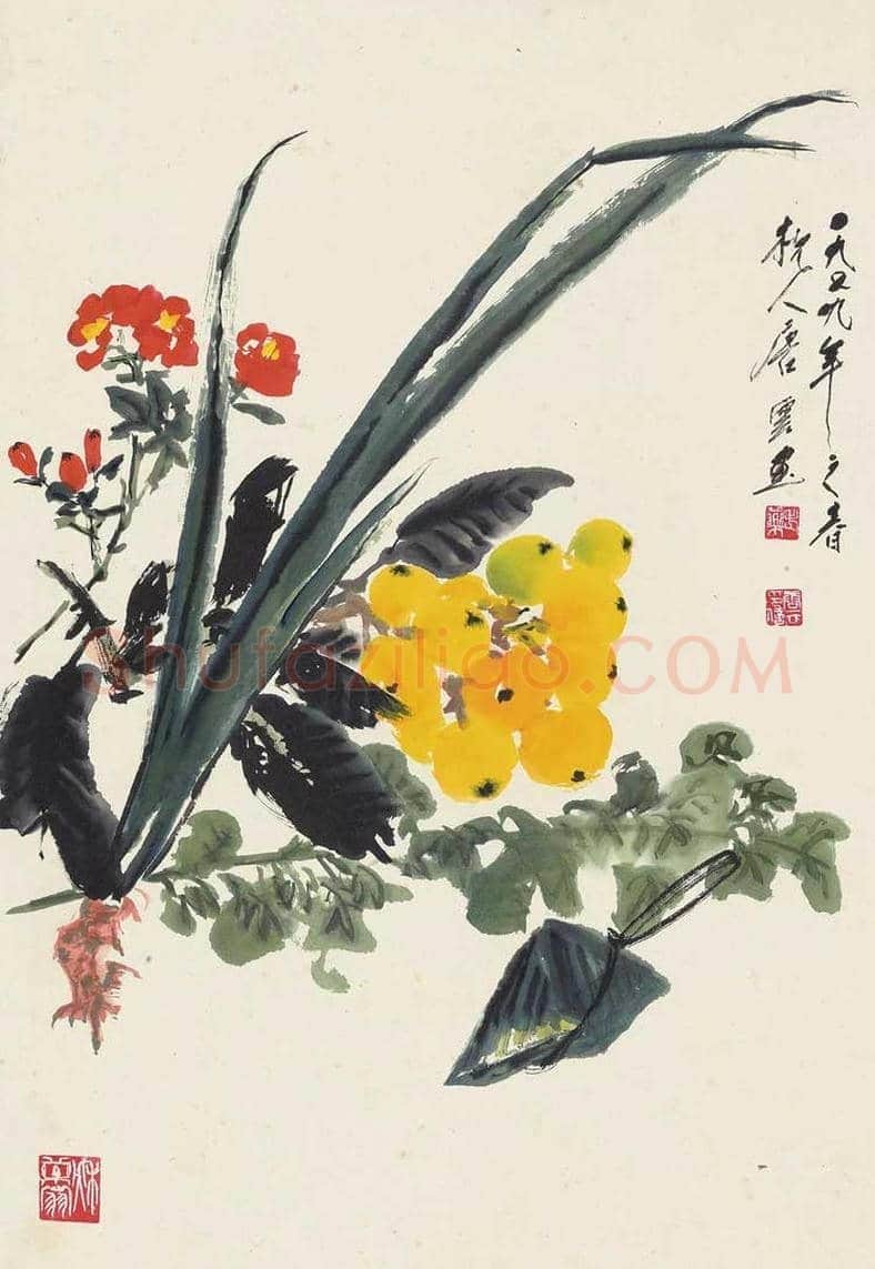 唐云花鸟画作品欣赏 | 书画学堂
