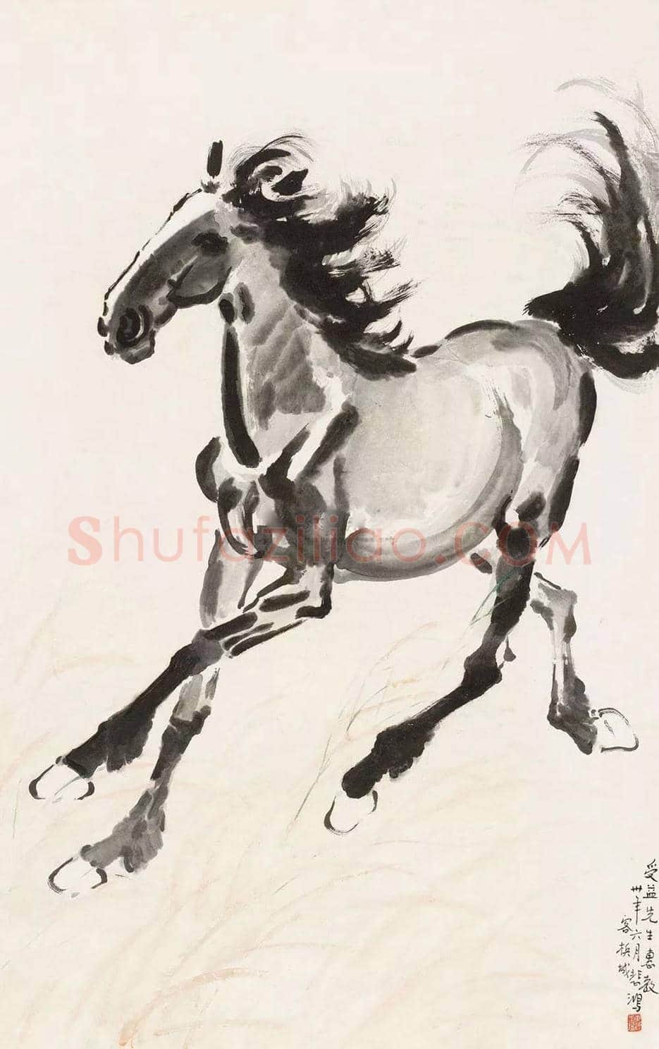 徐悲鸿最贵的国画作品都有哪些? | 书画文摘