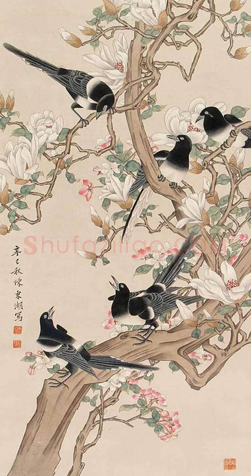 陈东湖花鸟作品欣赏 | 书画文摘