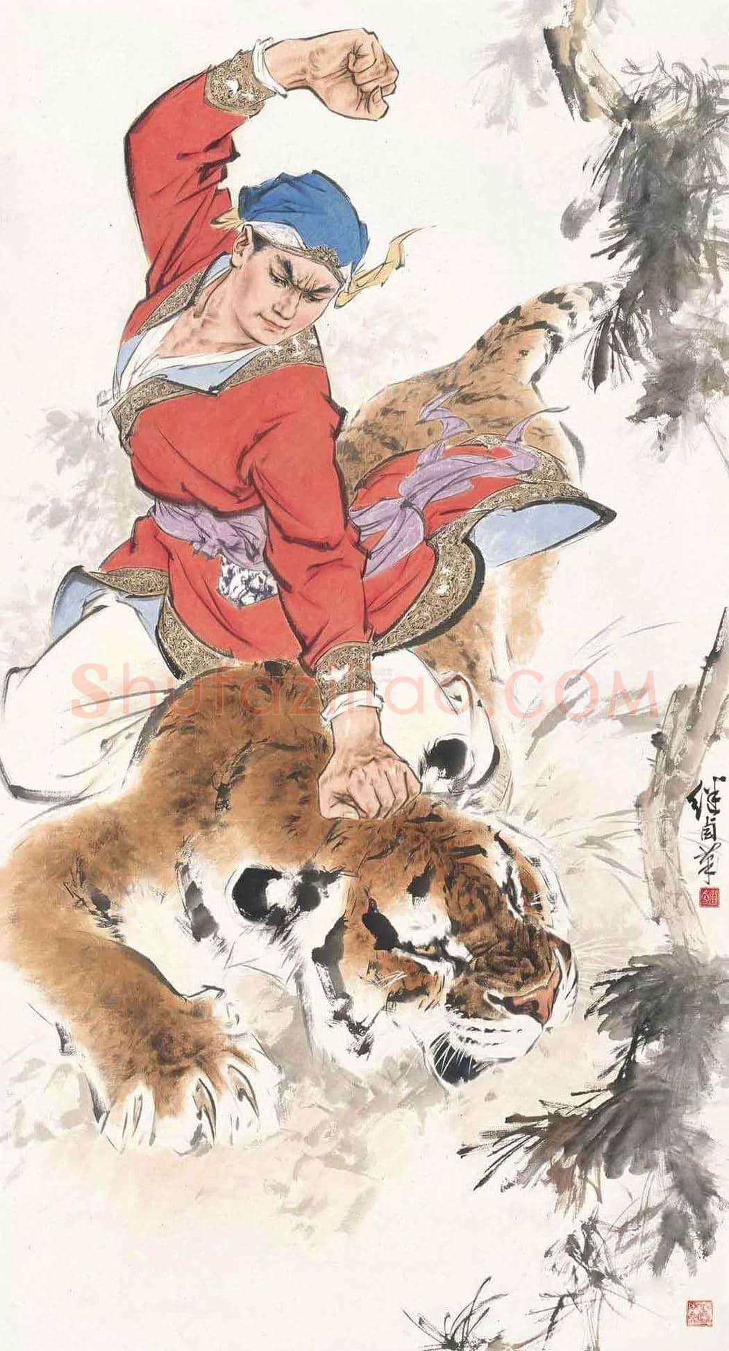 刘继卣人物画欣赏 | 书画学堂
