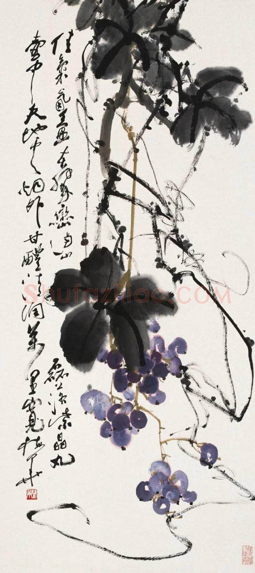 颜梅华花鸟作品欣赏 | 书画知识