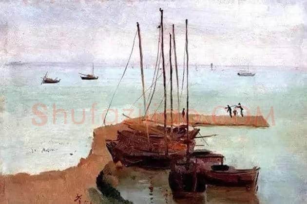 吴冠中笔下的船，充满着诗情画意 | 书画百科