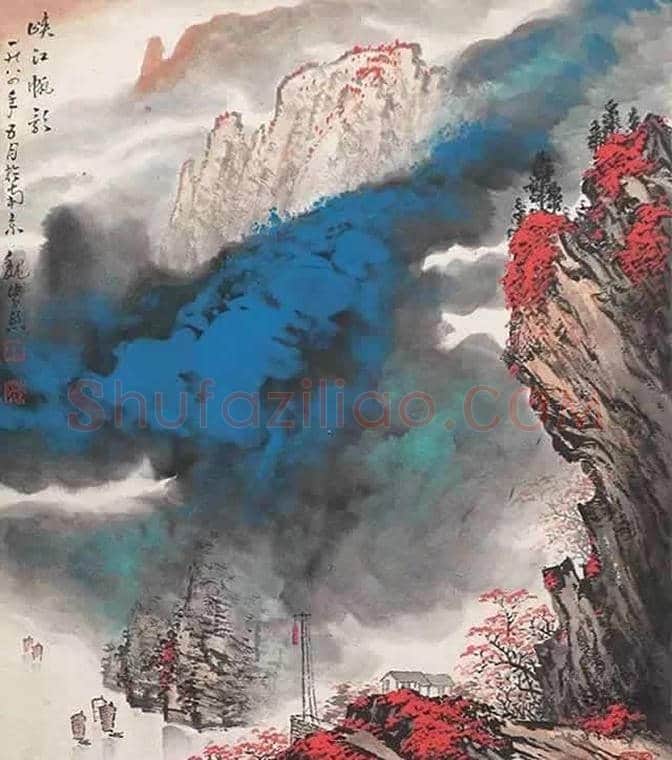 傅抱石等金陵五大家山水画作品欣赏 | 书画文摘