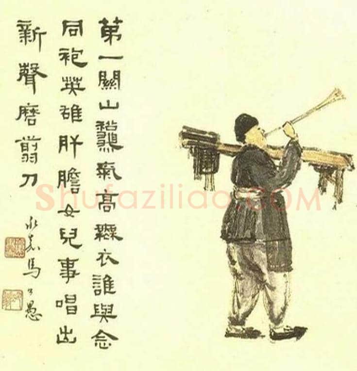 陈师曾《北京风俗图》欣赏 | 书画百科