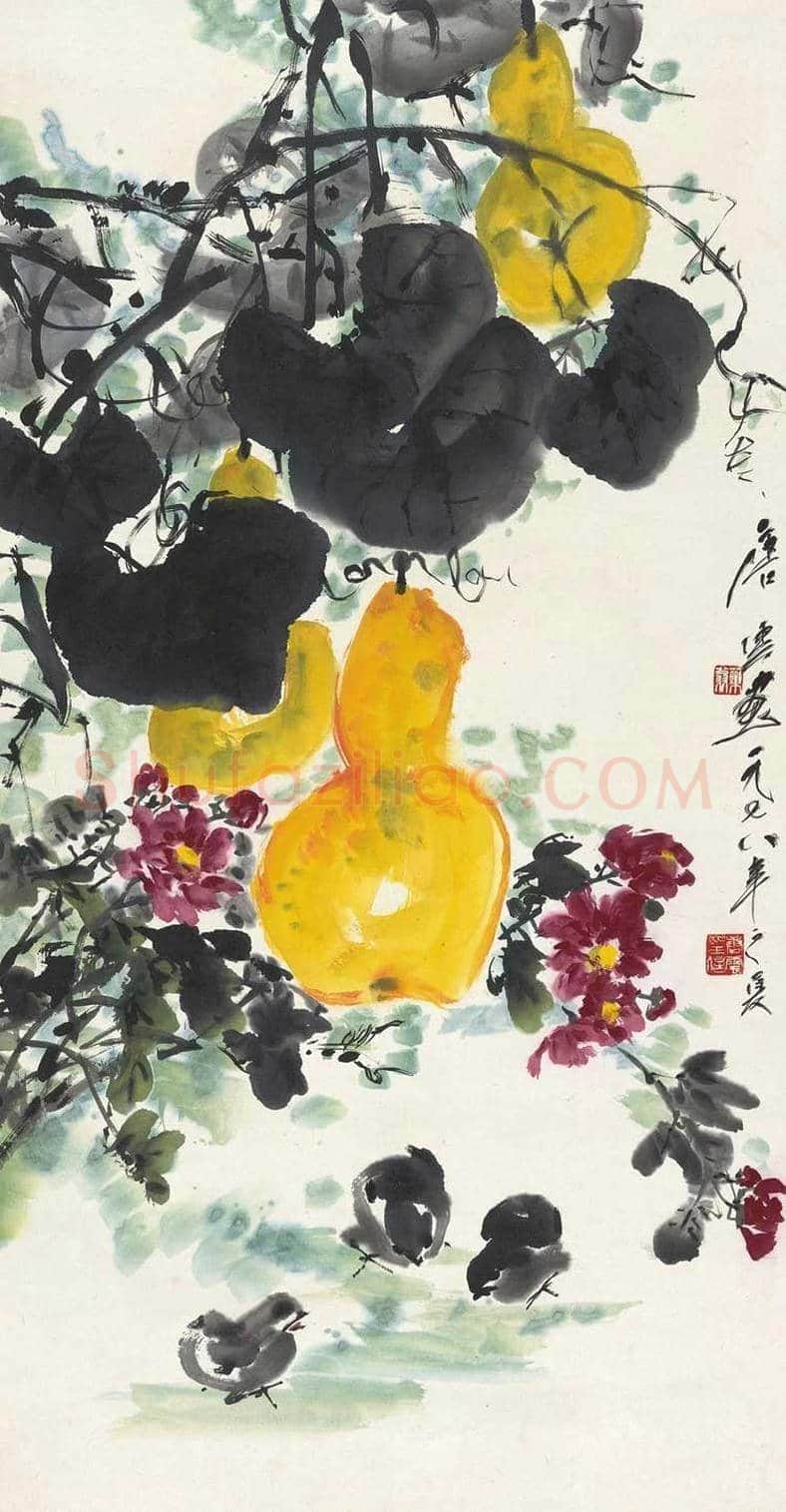唐云花鸟画作品欣赏 | 书画学堂
