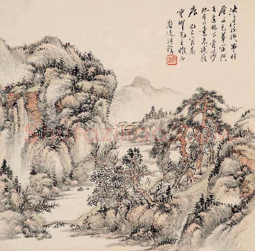 汪声远山水画作品欣赏 | 书画知识