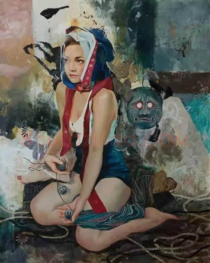 韩国女画家Soey.Milk绘画作品欣赏 | 书画资料
