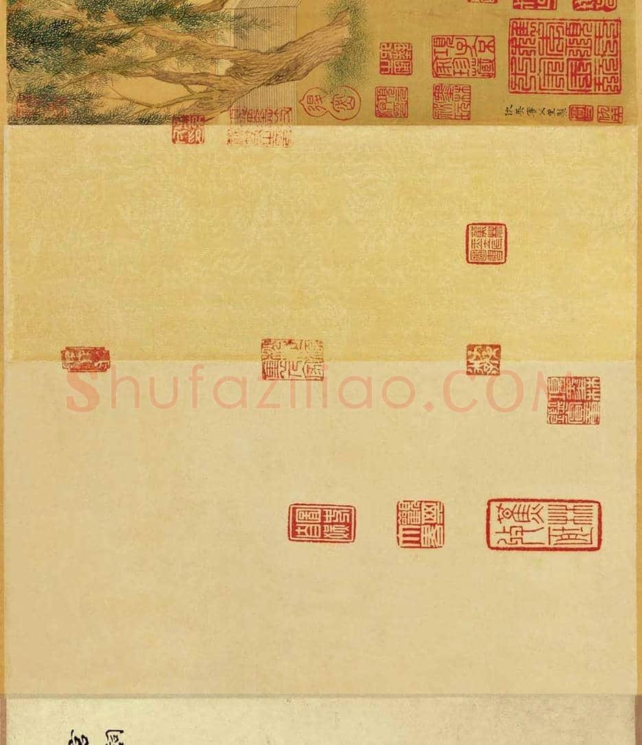 仇英《汉宫春晓》 ,重彩仕女第一长卷 | 著名国画鉴赏