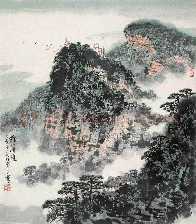 宋玉麟山水画作品欣赏 | 书画文摘