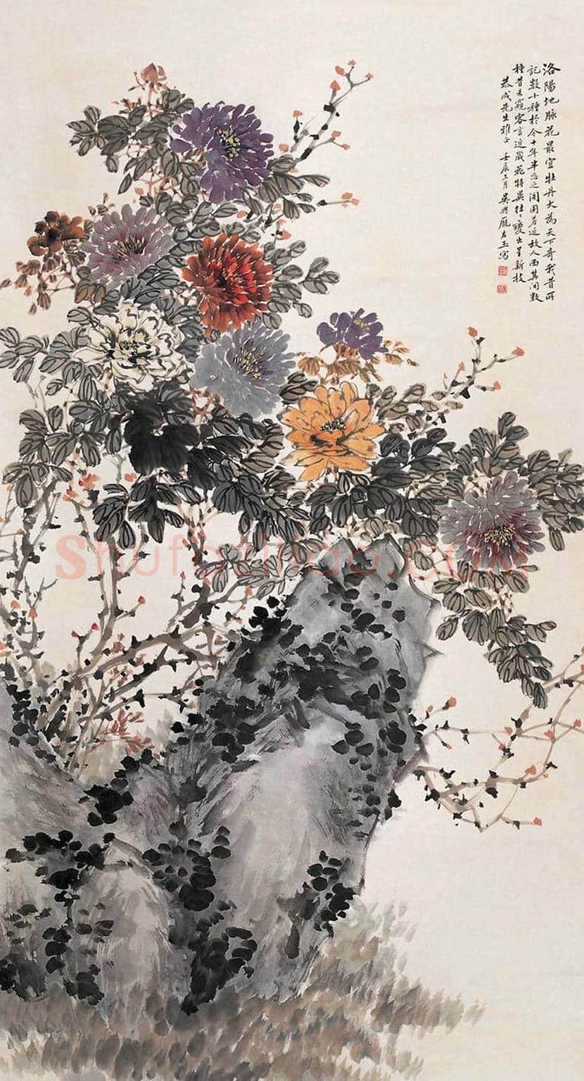 庞左玉花鸟作品欣赏 | 书画文摘