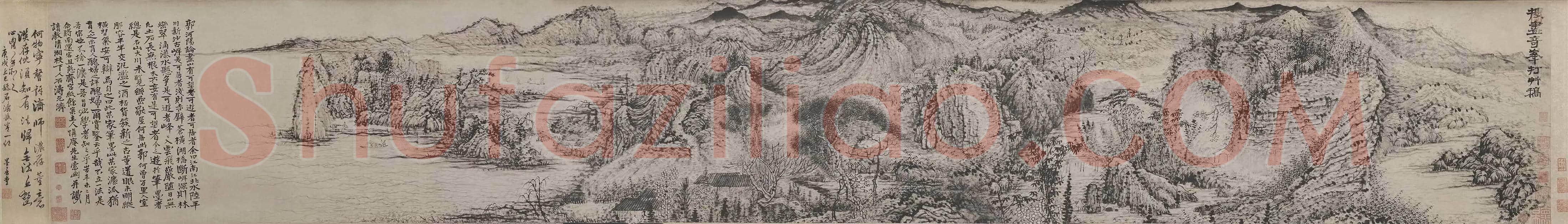 石涛《搜尽奇峰打草稿图》欣赏 | 书画学堂