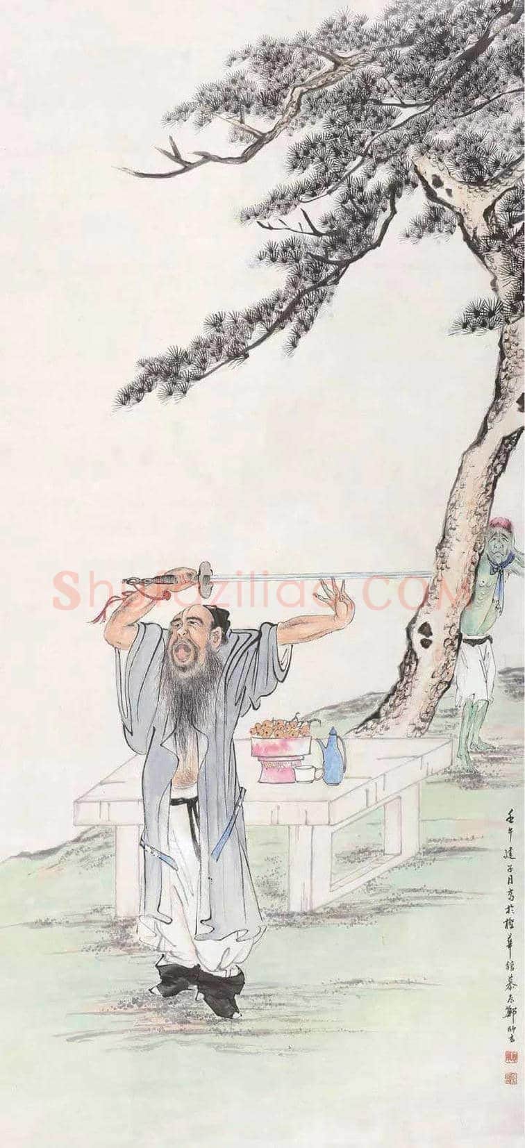 郑慕康人物画作品欣赏 | 书画资料