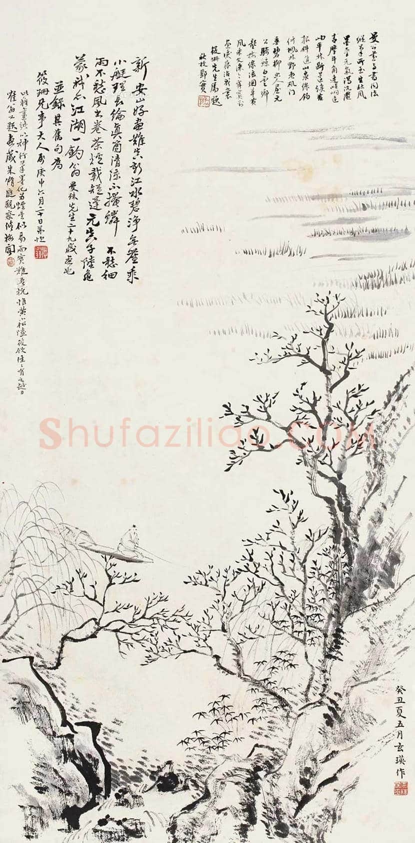 苏曼殊书画作品欣赏 | 书画学堂