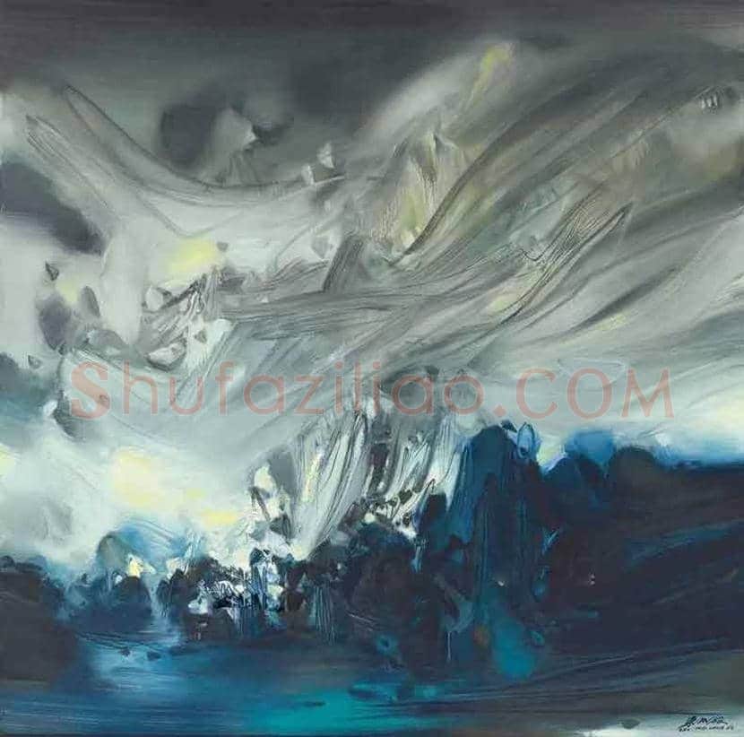 朱德群最贵的作品都有哪些? | 书画常识
