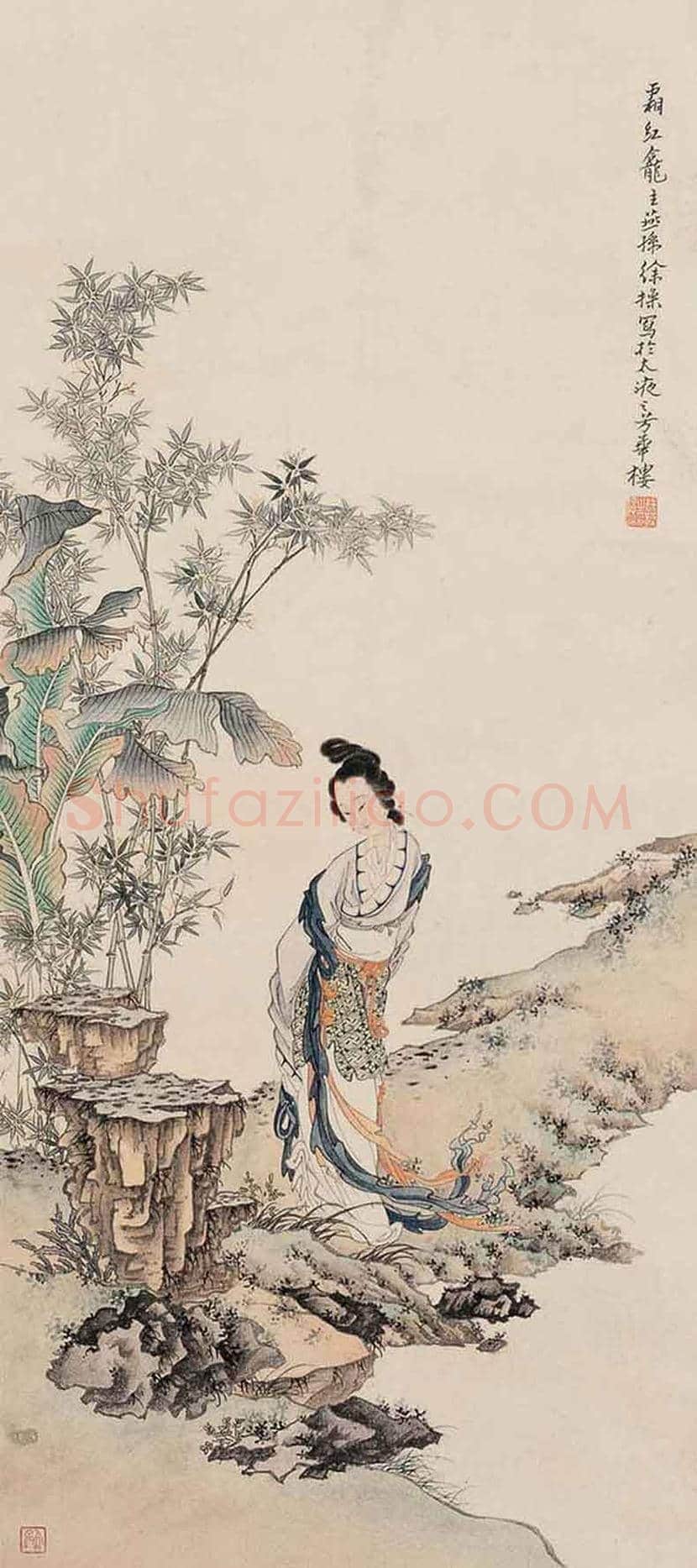 徐燕孙人物画作品欣赏 | 书画讲解
